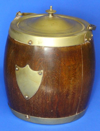 Antique oak biscuit - oak, barrel