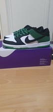 Nike SB Dunk Low Pro ‘Classic Green’ Men’s Trainers Uk Size 9 EUR 44 BQ6817 302