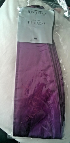 Rectella red curtain tie backs - tie,