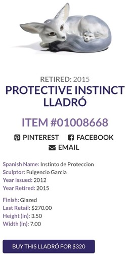 Lladro retired protective - retired,