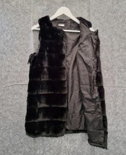 Faux Fur Cardigan Open Wrap