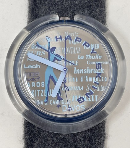 Swatch pop watch happy skiing - swatch,