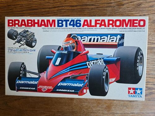 Vintage tamiya brabham - 1:20,