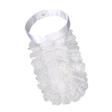 Ruffle Lace Jabot Neck Collar