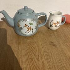 Disney Bambi Teapot Ceramic