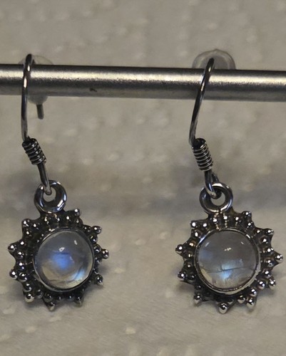 Pretty rainbow moonstone hook - rainbow,
