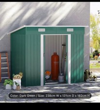 Large Flat/Apex Metal Garden