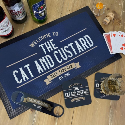 Personalised bar accessories - bar,