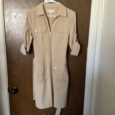 Michael Kors Beige Shirt Dress