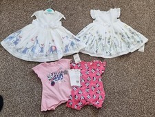 Girls Baby Dress Romper Bundle