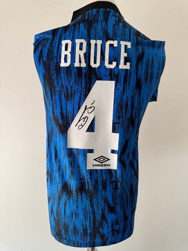Signed steve bruce shirt - steve,