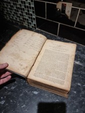 19th century Large Holly Bible