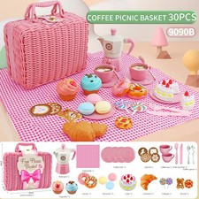 Kids Picnic Basket Toys Set