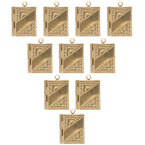 Pcs locket charms for - 10,