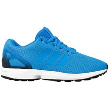 Size UK 8.5 - adidas ZX Flux Blue Trainers Shoes Sneakers