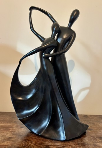 Large vintage abstract dancing - vintage,