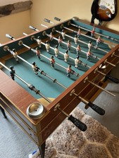 Vintage Football Table Commercial Amusement Bar Freeplay Hand painted