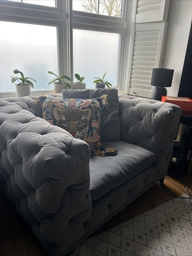 Velvet armchair sofa - velvet,