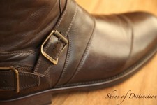 Belstaff Brown Leather Zip Up