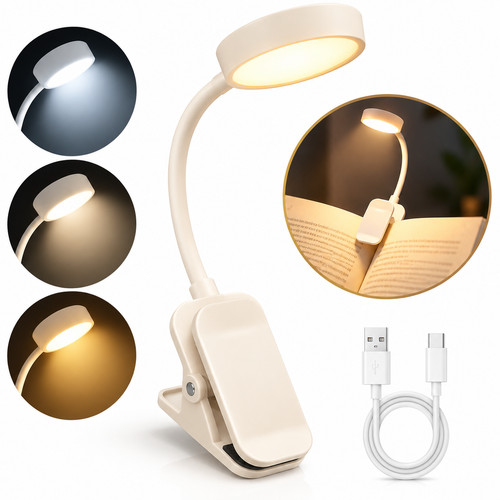 Rechargeable book light - book, 3