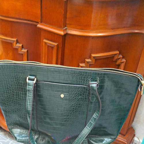 Laura ashley green croc - ashley, croc-effect