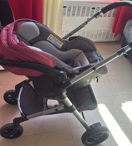 Standard folding stroller pink - folding,
