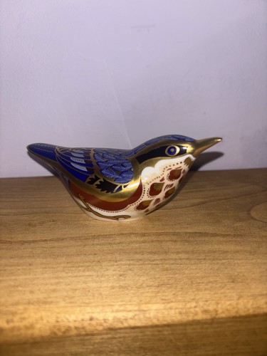 Royal crown derby nuthatch - royal,