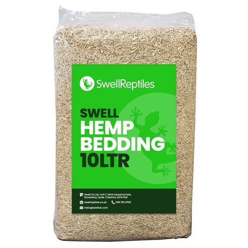 Swell reptiles hemp bedding - hemp,