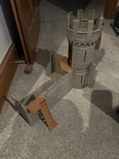 Playmobil Castle Assault 3123 With Viking Boat And Other Extras