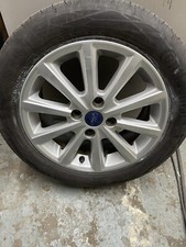 MK7 MK8 FIESTA TITANIUM ALLOY WHEEL 16" COMPLETE WITH TYRE X1 SINGLE