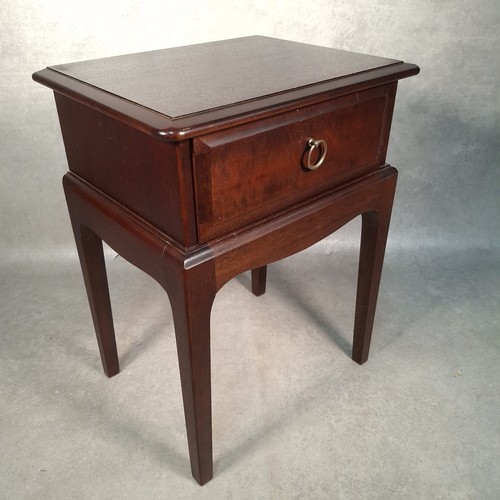 Stag minstrel bedside table - bedside,