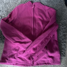 Pink Active Wear Jacket Fleece Size 10