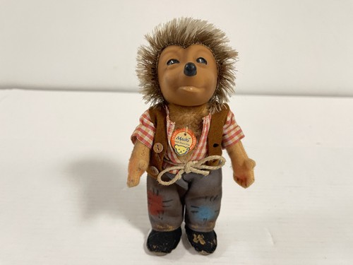 Steiff animal mecki - mecki, 17cm.