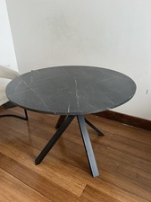 Ikea Black Marble Print Coffee Table. 