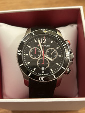 Swiss Wenger Seaforce Chronograph 43mm Great Condition RRP £300 Rare Watch 