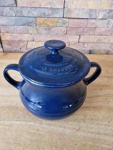Creuset blue stoneware - creuset,