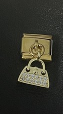Italy Gold Charm Classy Bag
