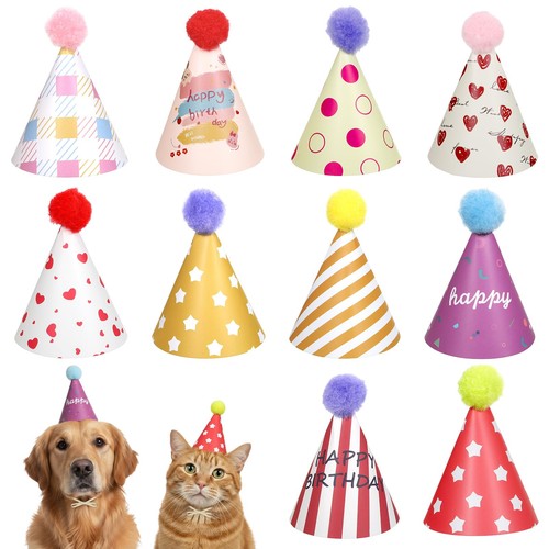 Pcs mini party hats - 10,