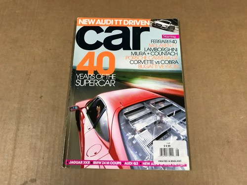 Car magazine 40 years - car, "40