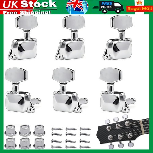 Semi closed guitar tuners - 3+3,