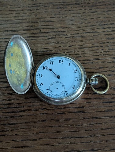 Full hunter pocket watch - full, cyma