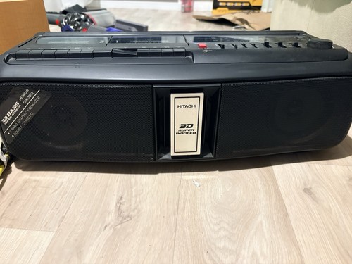 Hitachi trk 3d52e boombox - hitachi, trk-3d52e