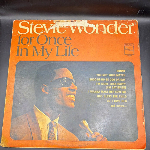 Stevie wonder for once my - stevie, in
