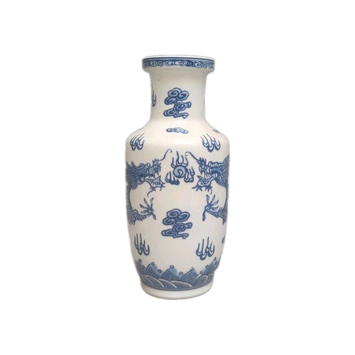 Vintage chinese blue white - blue, &