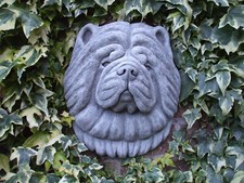LARGE  STONE CHOW CHOW DOGS
