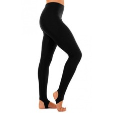 Stirrup Leggings in Black . Stretch Nylon/ Lycra. Childs & Adult Sizes