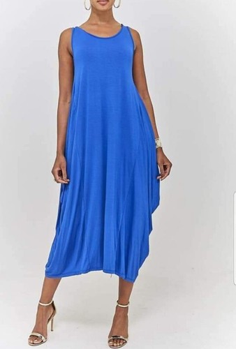 Ladies blue parachute dress - parachute,