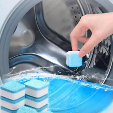 16P FRONT&TOP Finally Fresh Washing Machine Cleaner Powder Deep Stain Remover uk