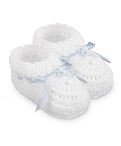 Nwt crochet white blue - crochet,