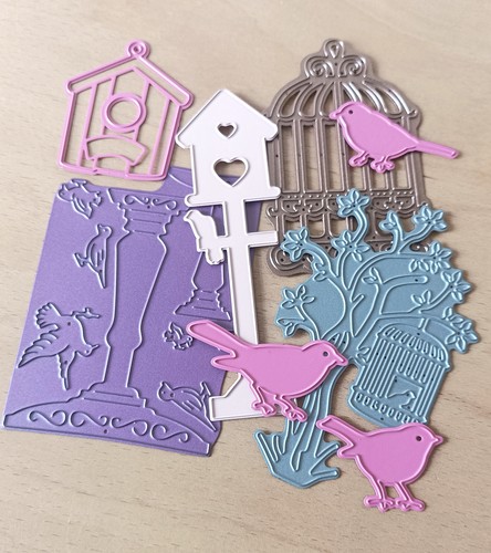 Bird theme dies metal - bird,